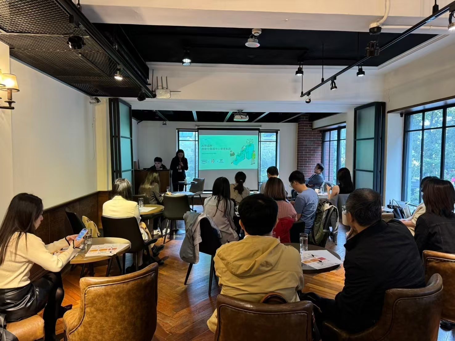 KEEN BEST Hong Kong team presenting at a joint customer engagement event with Zendesk